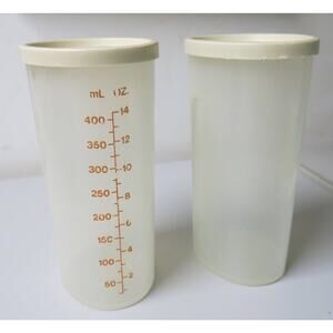 VINTAGE TUPPERWARE Sweet Saver Pour Spout with Measurement Markings #640
